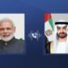 Congratulates on successful Chandrayaan-3; call UAE President to Indian PM