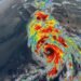 Still threatening floods and damaging winds; Category 1 Hurricane Hilary barrels toward California.