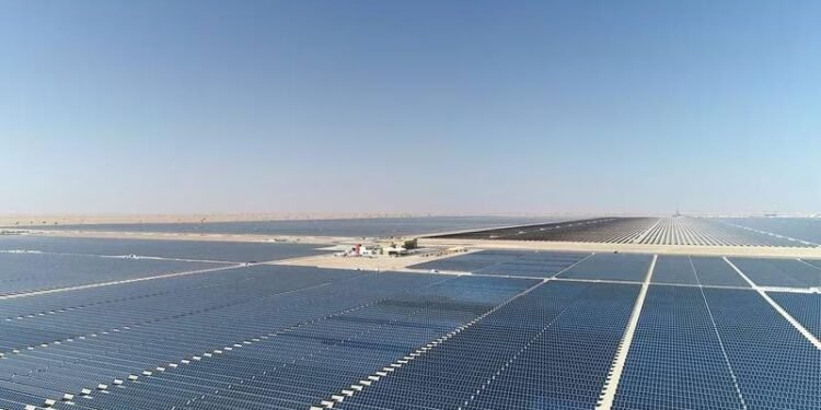 Mohammed bin Rashid Al Maktoum Solar Park. The UAE is investing heavily in clean energy projects.