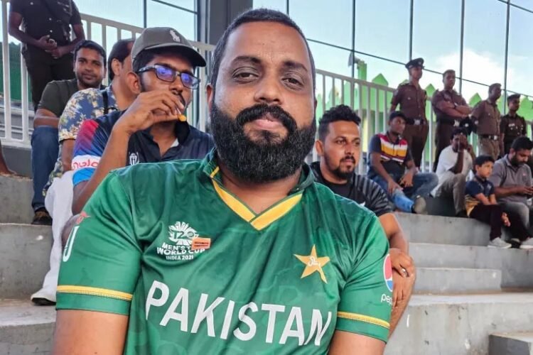 Kalana Weerasinghe has been supporting Pakistan since 1996, when the country hosted a Cricket World Cup final that Sri Lanka won