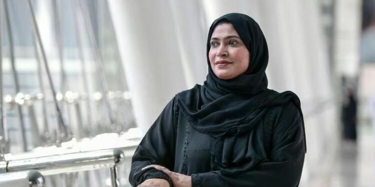 Ebtesam Al Shehhi has said she first developed symptoms while pregnant with her first child.