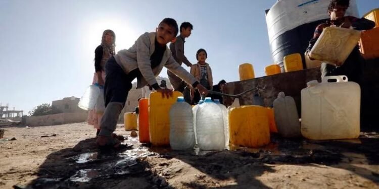 Many countries face water shortages, such as Yemen.