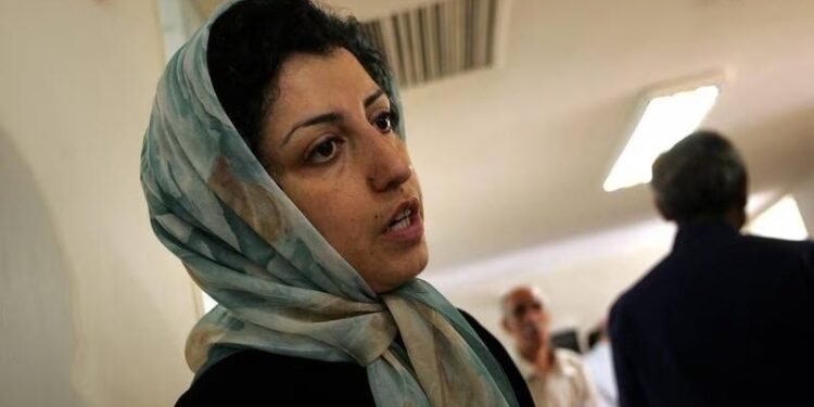 Iranian activist and journalist Narges Mohammadi. AP