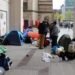 Homelessness in London is on the rise, more than half are children