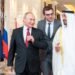 Putin arrives in the United Arab Emirates