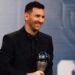 Messi won the FIFA best year award for the second time in a row