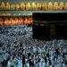 The prayer line went up to three kilometers from the Kaaba