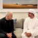 Israeli opposition leader meet UAE Minister in Abu Dhabi