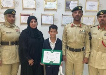 Dubai Police Surprise Honest Student Among His Peers
