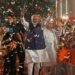 Modi’s victory celebration at BJP headquarters