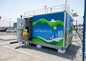 Inside the tiny Dh2 million station that monitors air pollution, ensure workers’ safety