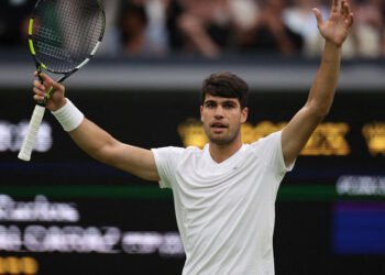 Alcaraz survives thrilling five-setter against inspired Tiafoe