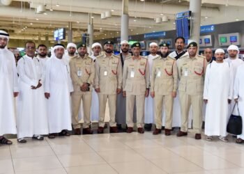 Dubai Police Fully Sponsors 60 Employees and Retirees for Umrah