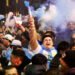 Joy in the streets of Argentina after Copa victory