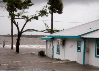 Tropical Storm Debby hits Florida with floods