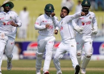 Bangladesh made history by defeating Pakistan in their field