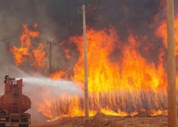 Fires are raging in southeastern Brazil, with warnings issued in 30 cities