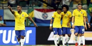 Powerful Brazil crushed the opponent 10-0
