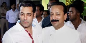 After canceling the shoot, Salman rushed to see his Baba Siddiqui who was shot