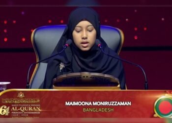 Bangladeshi girl Maymuna in international Quran competition in Malaysia