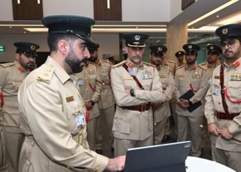 Dubai Police Commander-in-Chief Reviews Training Department’s Achievements and Future Plans