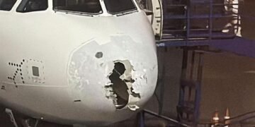Hailstorm breaks IndiGo plane’s ‘nose’