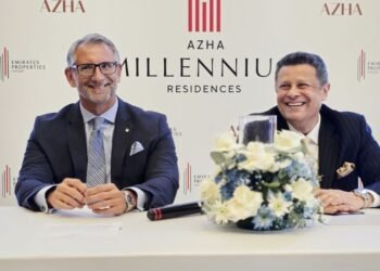 Emirates Properties launches Dh350 million Azha Millennium Residences as Dubai’s branded home supply grows