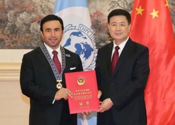 China Honors Ahmed Nasser Al Raisi with Prestigious ‘Great Wall Medal – Gold Class’