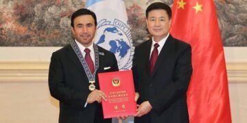 China Honors Ahmed Nasser Al Raisi with Prestigious ‘Great Wall Medal – Gold Class’