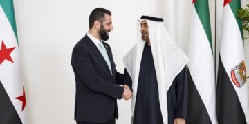 UAE President Welcomes Syrian President