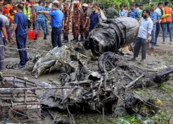 Deadly disaster: Bangladesh Air Force jet crashes into campus, killing 20, injuring 170