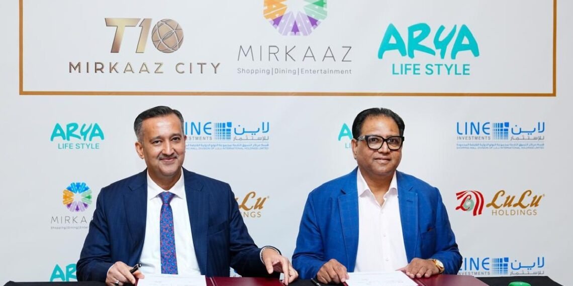 Line Investments partners with HH Sheikh Abdul Aziz Al Nuaimi and Mulk Int’l to deliver region’s first mixed-use freezone retail hub