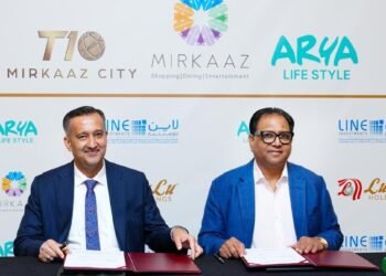 Line Investments partners with HH Sheikh Abdul Aziz Al Nuaimi and Mulk Int’l to deliver region’s first mixed-use freezone retail hub