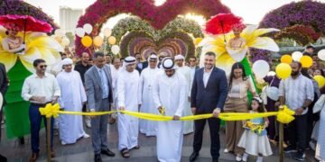 First Look at Dubai Miracle Garden 2025: 150 Million Flowers Bloom to Musical Tunes