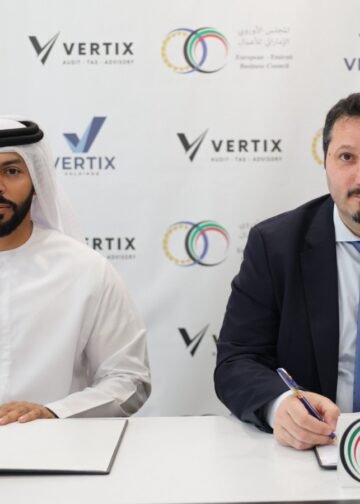 Vertix Holdings Signs MoU with European Emirati Business Council to boost trade between the UAE and Europe