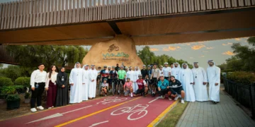 Dubai Unveils 102-Metre Landmark Bridge at Mushrif National Park for Cyclists and Hikers
