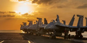 USS Abraham Lincoln Departs Middle East Following Nine-Month Deployment