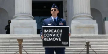 Air Force Major Faces Rare Military Charges Over Public Criticism of President Trump